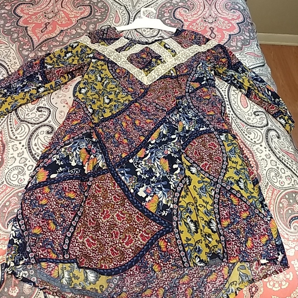 Dress mixed colors